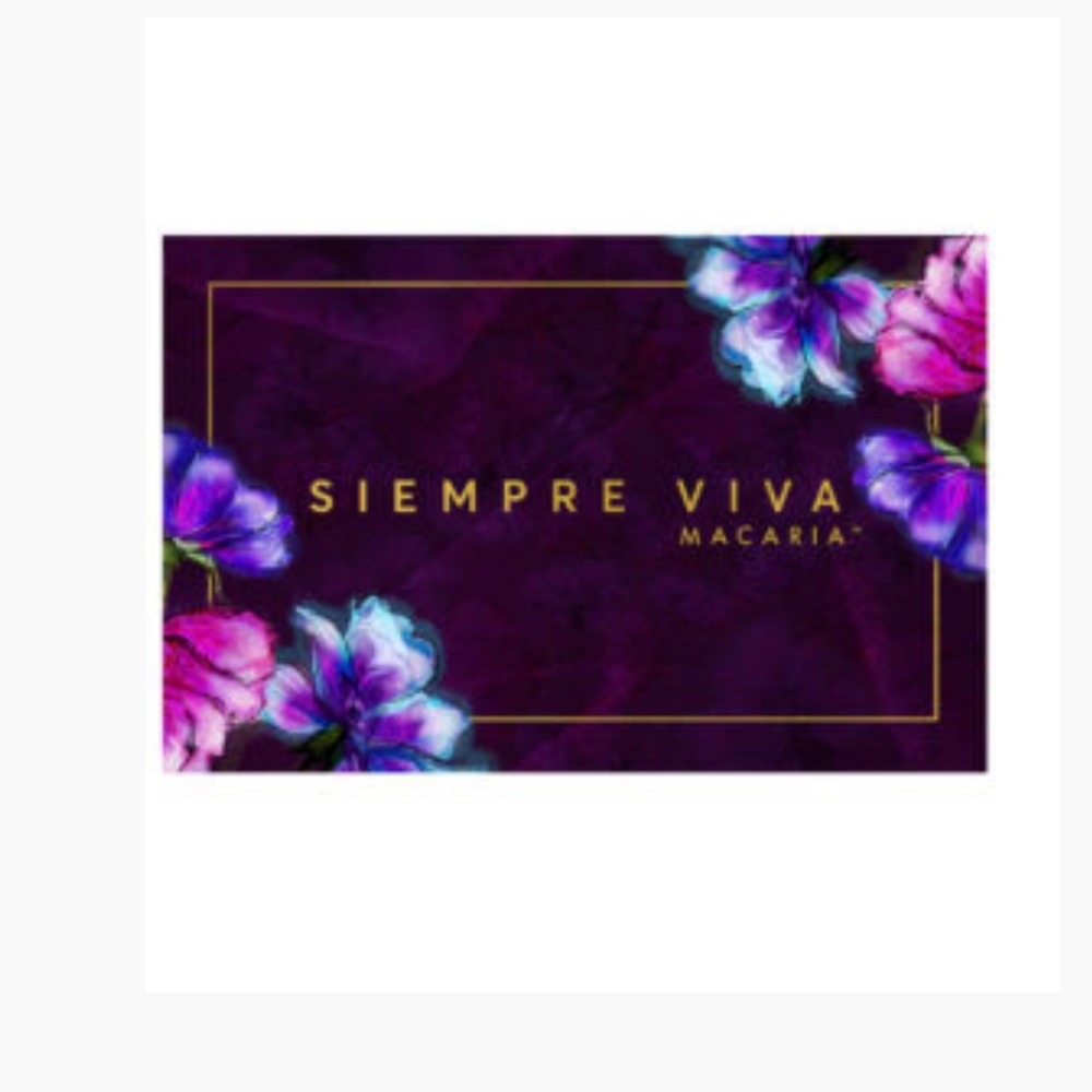 Siempre Viva eyeshadow palette